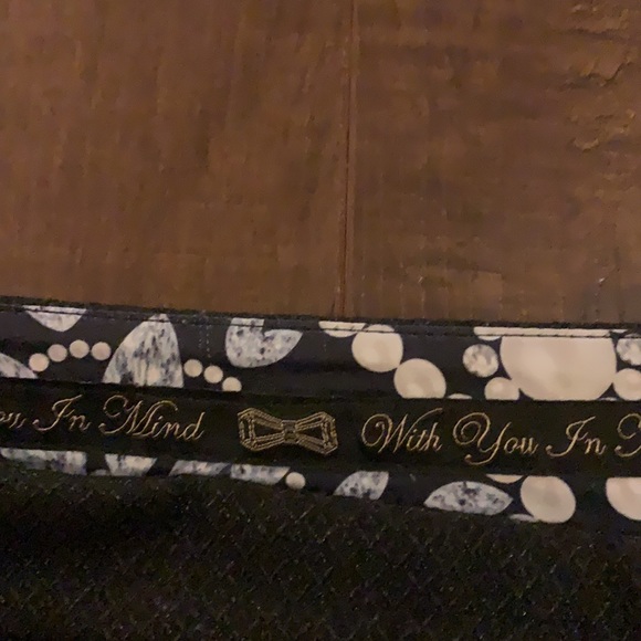 Black Ted Backer zip up pants - Picture 3 of 5